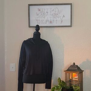 Nike Black Women's Crewneck Hoodie Sweater